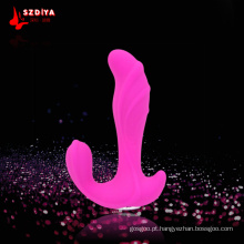 Grosso silicone feminino sexo brinquedo masturbação vibrador (dyast302)